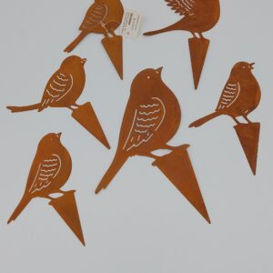 Dekostecker "Vögel" 6er-Set