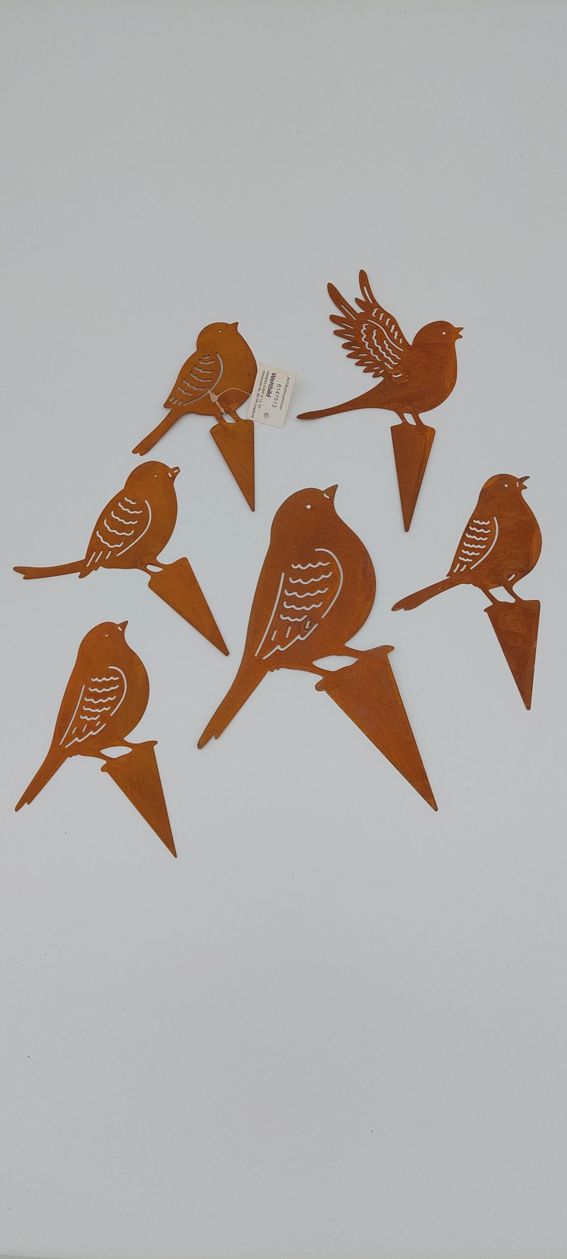 Dekostecker "Vögel" 6er-Set