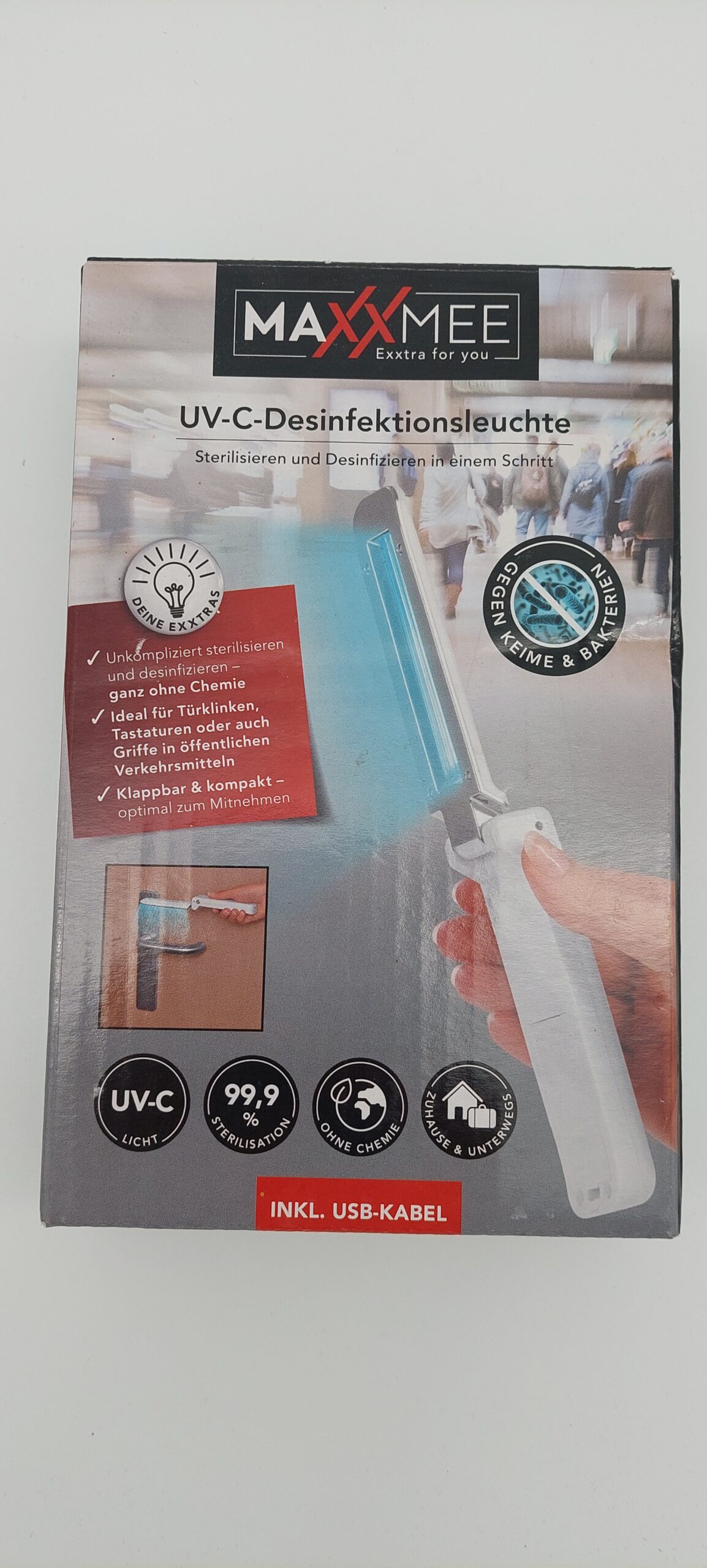 MAXXMEE - UV-C Disinfektionsleuchte