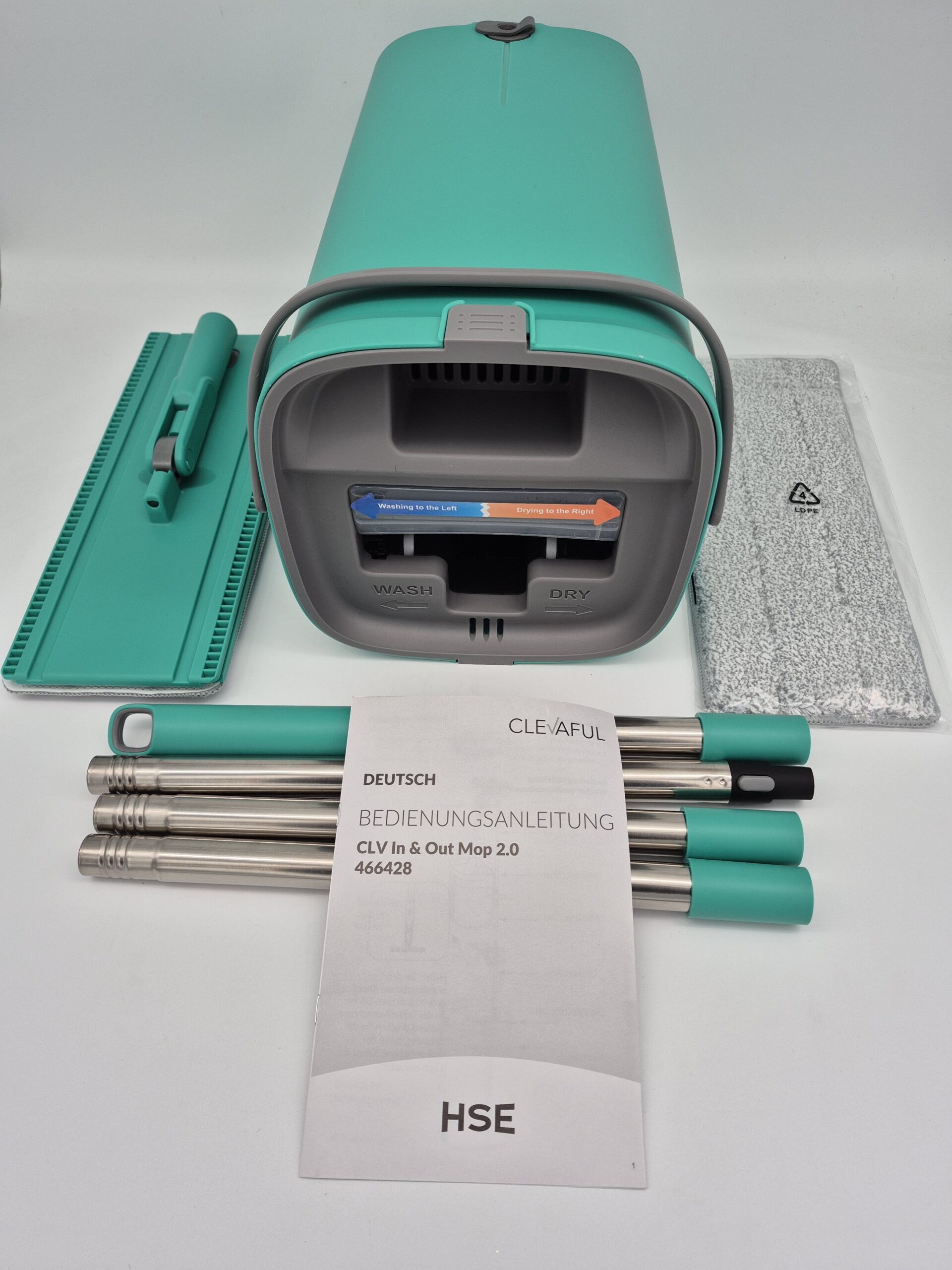 CLEVAFUL CLV In & Out Mop 2.0 – Bild 2