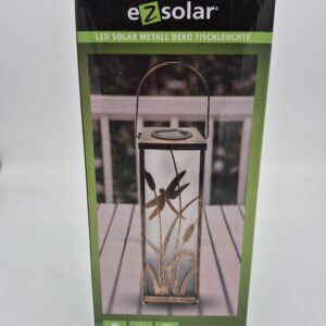 LED Solar Metall Deko Tischleuchte von EZsolar