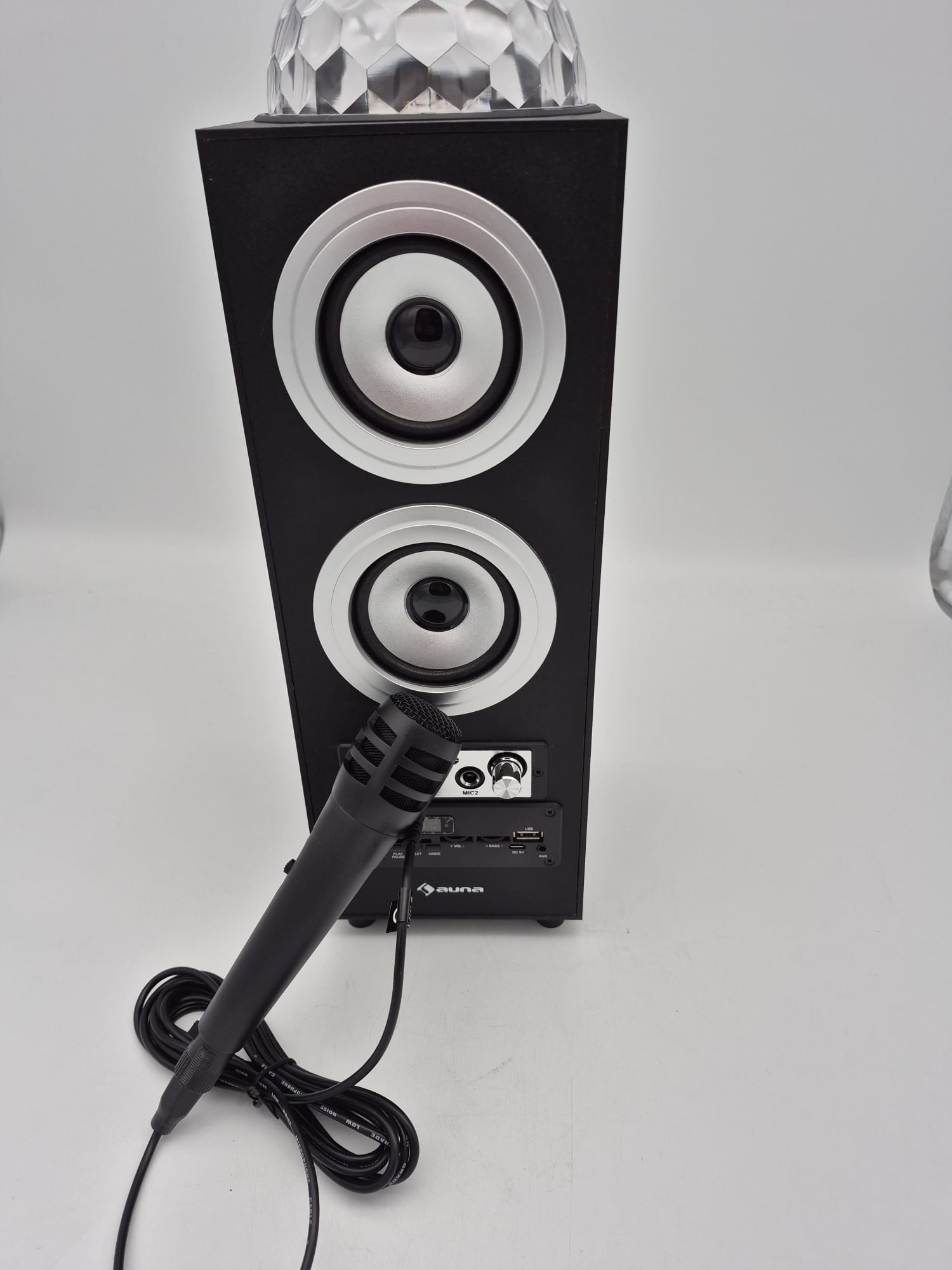 Auna Discostar Silver Speaker