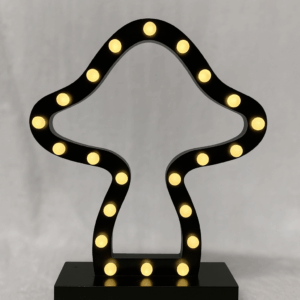 Deko Pilz LED beleuchtet 41cm