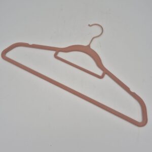Kleiderbügel (20stk. set) - Anti-Rutsch Rosa Samt