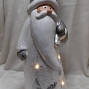 Edle Weihnachtsfigur in Silber