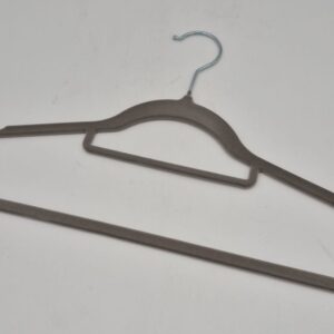 Kleiderbügel (20stk. set) – Anti-Rutsch Grau Samt