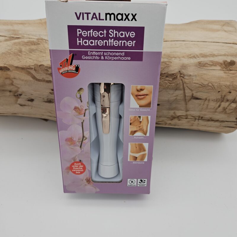 Wunderschne Vitalmaxx Perfect Shave Haarentferner Test Fotos